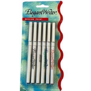 Elegant Writer Medium Point 6 Pc Calligraphy Pen Set New Speedball 2882